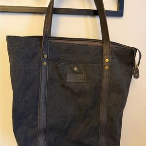 Beryll Dark grey Tote Bag, Made in the USA
